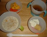 本日の離乳食・後期作り方3写真