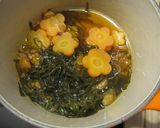 梅づくし❀花型人参と切り昆布煮物作り方4写真