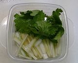 簡単☆セロリのｼｬｶｼｬｶごま油風味作り方2写真