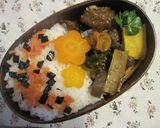 梅づくし❀花型人参と切り昆布煮物作り方6写真