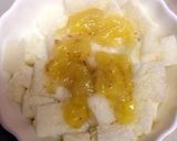 離乳食☆バナナベリーパングラタン作り方3写真