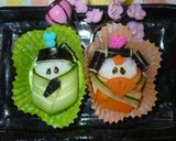 お弁当にも✿お雛様のミニおにぎり作り方7写真