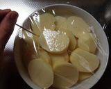簡単副菜♪じゃがバターのネギ味噌焼き☆作り方3写真