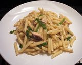 炒めて混ぜるだけ、簡単ピー玉ツナパスタ作り方3写真