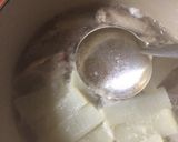 出汁がおいしい手羽中と大根の煮物作り方8写真