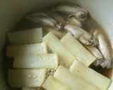 出汁がおいしい手羽中と大根の煮物作り方10写真