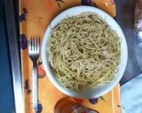 あまりのパスタでゴマドレ納豆パスタ作り方5写真