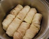 優しい色と味☆鮭のロール白菜作り方9写真