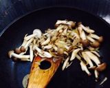 ほうれん草としめじの和風スープパスタ作り方10写真