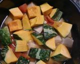 ほっこり優しい＊高野豆腐かぼちゃ煮作り方3写真