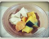ほっこり優しい＊高野豆腐かぼちゃ煮作り方4写真