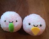 【キャラ弁】さくらんぼ雛＊ひなまつり作り方3写真
