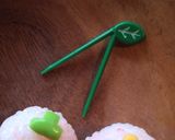 【キャラ弁】さくらんぼ雛＊ひなまつり作り方5写真