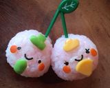 【キャラ弁】さくらんぼ雛＊ひなまつり作り方6写真