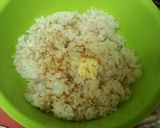 ウインナーとタマゴのコンソメおにぎり作り方1写真