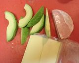 アボカドとツナコーンのピザ風春巻き作り方1写真