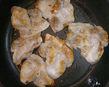 メープルで♡柔らか豚肉のしょうが焼き作り方2写真