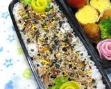 【弁当飯】沢庵de黄色のお花✿作り方4写真