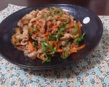 豚肉で♪チンジャオロース風♪作り方6写真