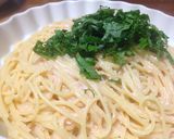 春♡菜の花とたらこのクリームパスタ♡作り方5写真