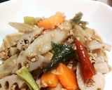 『和』な たっぷり根菜の塩麻婆。作り方6写真