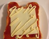 朝食に☆簡単☆なんちゃってピザトースト♡作り方2写真