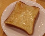 塗る順番変えて☆はちみつバタートースト♡作り方2写真
