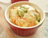 野菜たっぷり！ココット蒸しパン作り方7写真