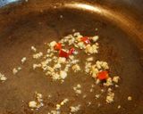 ＊若鶏と水菜のぺペロンチーノ＊作り方2写真