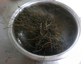 大根の皮と糸昆布の炒め物作り方1写真