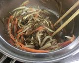 大根の皮と糸昆布の炒め物作り方3写真