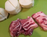 ★簡単★大根と豚肉の味噌照り炒め‼︎作り方1写真