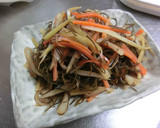 大根の皮と糸昆布の炒め物作り方5写真