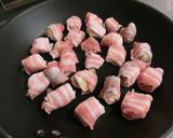 焼き鳥のタレでエリンギの肉巻作り方2写真