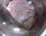 鶏肉の特製梅ソースがけ*作り方1写真