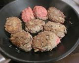 ゴボウと塩こぶのハンバーグ作り方2写真