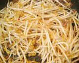 もやしとひき肉のピリ辛みそ炒め作り方3写真