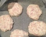 離乳食◆手づかみでやわらか豆腐ハンバーグ作り方4写真