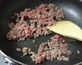 厚揚げとひき肉のうま辛煮♡作り方2写真