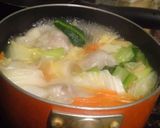 ミニ水餃子入り中華スープ!作り方6写真