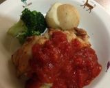ヘルシー鶏胸肉のトマトソースがけ♪作り方4写真