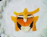 仮面ライダー鎧武のバースデーケーキ♡作り方9写真