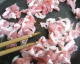 とろ～り♪くずし豆腐＆豚肉＆きのこ煮込み作り方4写真