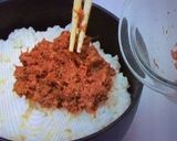 簡単☆ユッケ風コンビーフ丼作り方3写真