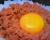 簡単☆ユッケ風コンビーフ丼作り方4写真