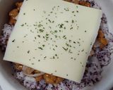 ゆかりご飯&納豆&チーズ焼き作り方4写真