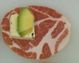 チーズとアボカドの生ハム巻き作り方1写真