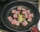 ハマる*キムチとベーコンのクリームパスタ作り方7写真