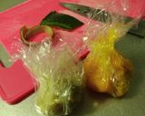 リメイク☆南瓜とさつま芋の茶巾しぼり作り方2写真