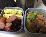 豆苗としらす入り和風オムレツ♪作り方3写真